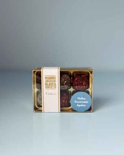 Tryfflar med smak av bär och frukt